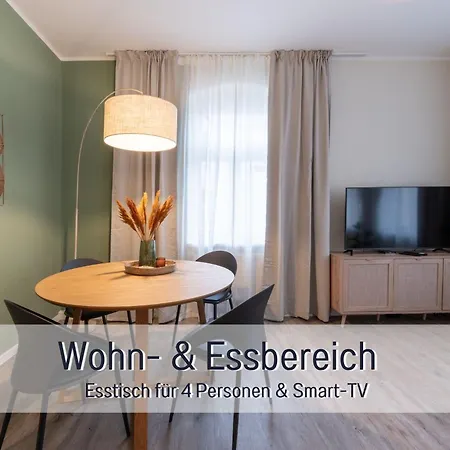 Benville - 52 Qm Fuer Paare Und Kultur - 10-15 Min Zur Altstadt - Ruhig - Zentral - Wlan - Smart-tv Мейсен