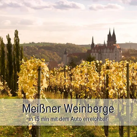 Benville - 52 Qm Fuer Paare Und Kultur - 10-15 Min Zur Altstadt - Ruhig - Zentral - Wlan - Smart-tv Мейсен