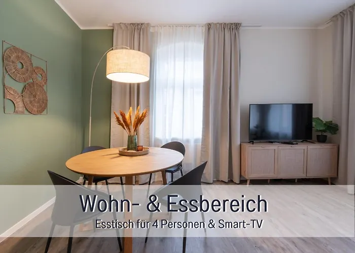 Benville Bv02 - 52 Qm Für Paare Und Kultur - 10-15 Min Zur Altstadt - Ruhig - Zentral - Wlan - Smart-tv Meißen