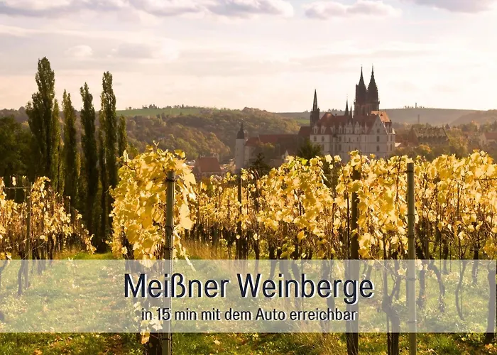 Benville Bv02 - 52 Qm Für Paare Und Kultur - 10-15 Min Zur Altstadt - Ruhig - Zentral - Wlan - Smart-tv Meißen